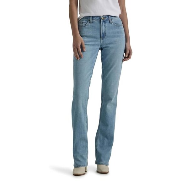 Lee Women's Legendary Mid Rise Bootcut Jean, Stargazing, Size 16 Long Tall - Picture 1 of 7